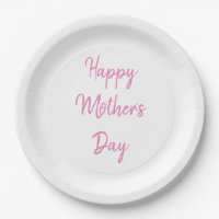 Happy Mother's Day Party 2024 Pink Simple Classy
