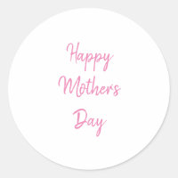 Happy Mother's Day Party 2024 Pink Simple Modern
