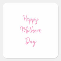 Happy Mother's Day Party 2024 Pink Simple Modern
