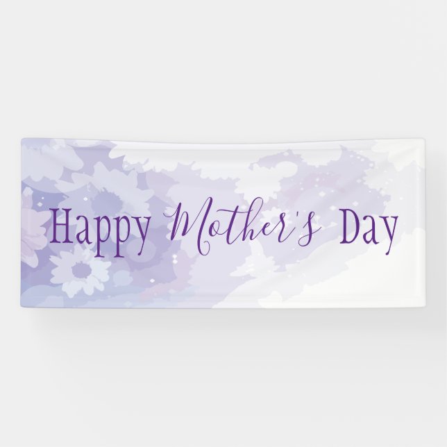 Happy Mother's Day Party Banner (Horizontal)