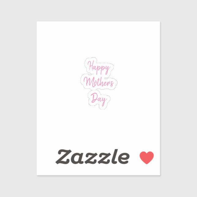 Happy Mother's Day Party Pink Simple Modern 2024 (Sheet)