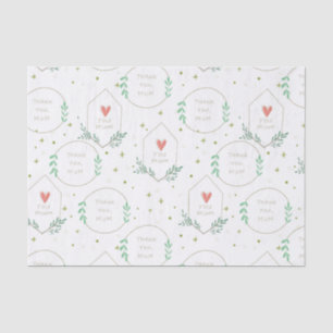 Happy Mothers Day Pattern Gifts And Presents  Tissue Paper