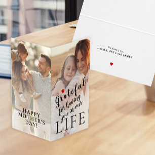 Happy Mother's Day personalised 2 photos and text
