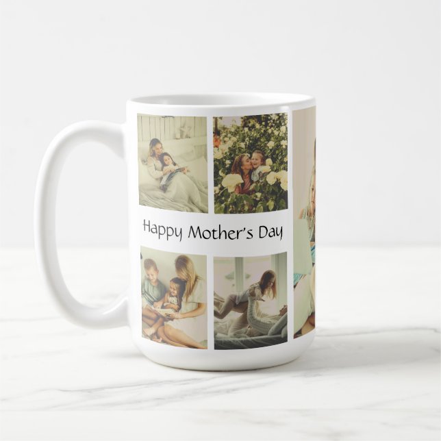 Happy Mother's Day - Personalised Mug for Mum (Left)