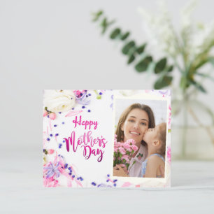 Happy Mother's Day Personalised Photo Postcard