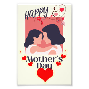 happy Mother's Day . Photo Print