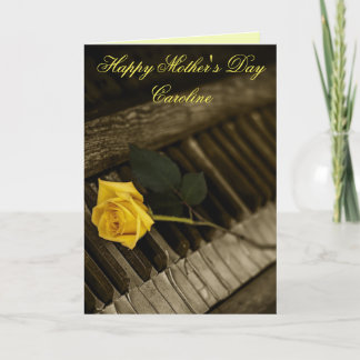 Happy Mother's Day Piano Card