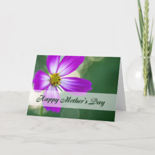 Happy Mother's Day - Pink Cosmos Card