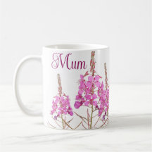 Happy Mother's Day pink floral boho mug for mum