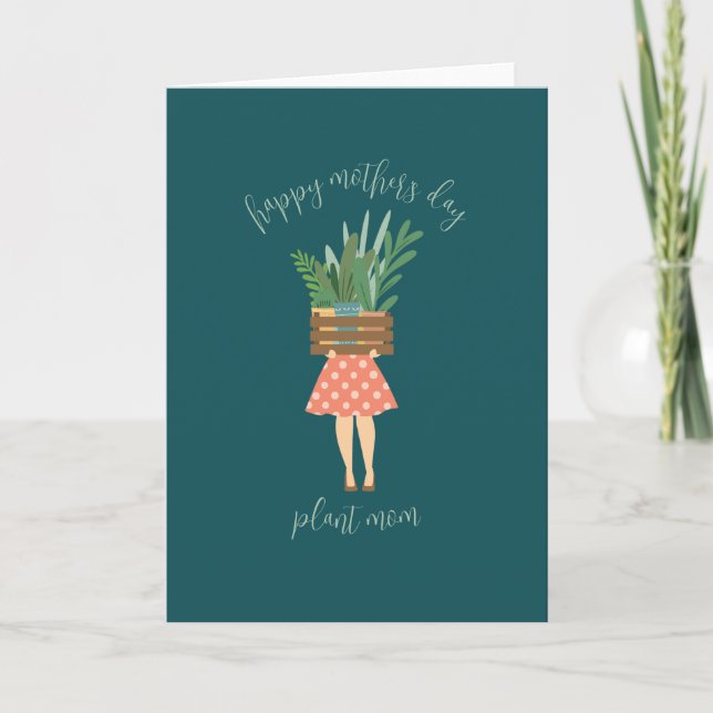 Happy Mother's Day Plant Mum Card (Front)