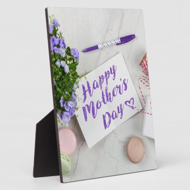 HAPPY MOTHER'S DAY  PLAQUE (Side)