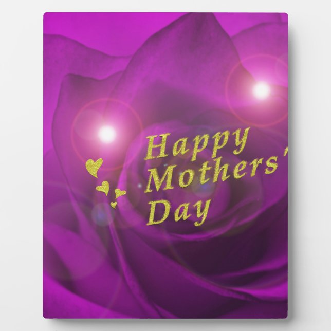 happy mothers day plaque (Front)