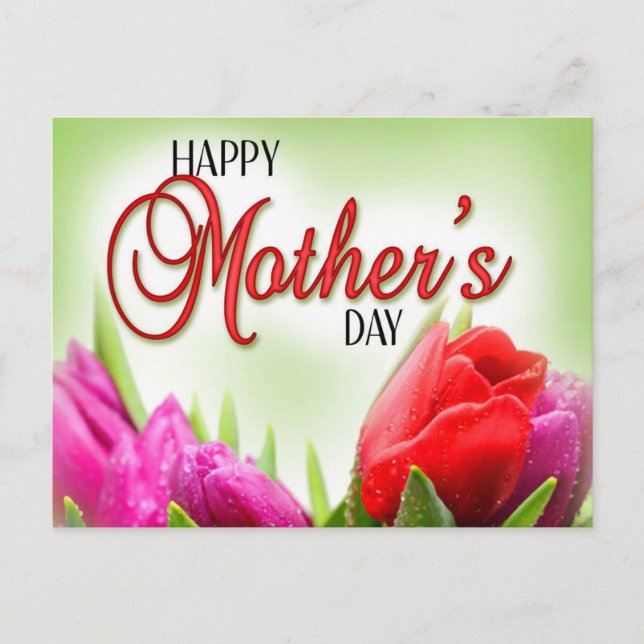 Happy Mother's Day Postcard (Front)