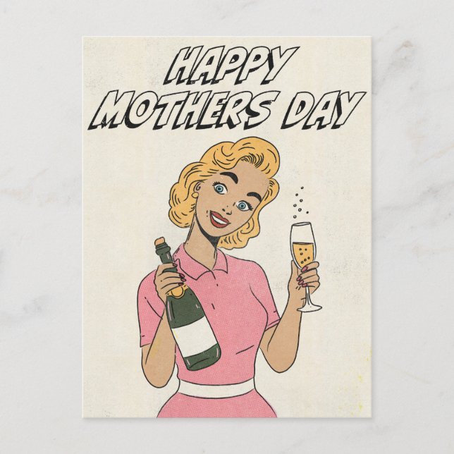 Happy mothers Day Postcard (Front)