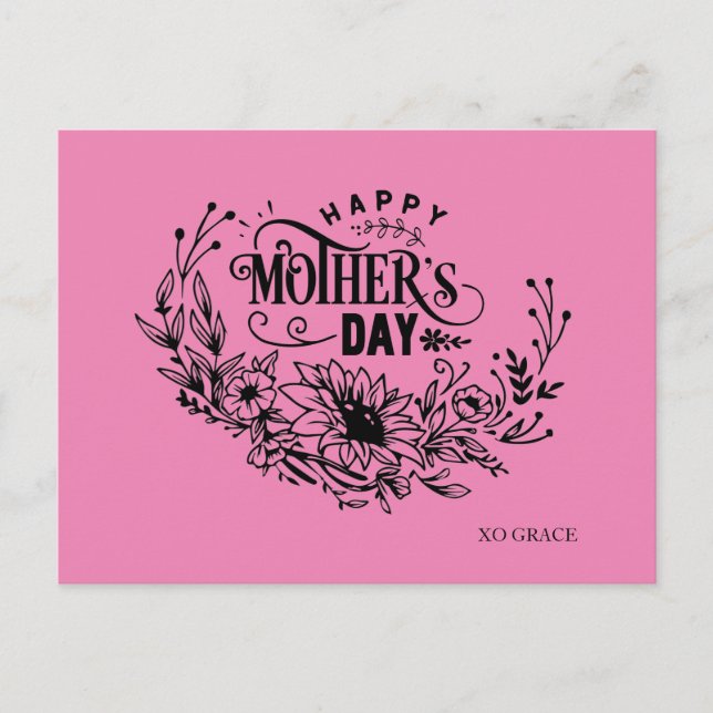 Happy Mother's Day  Postcard (Front)