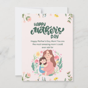 Happy mother's day postcard