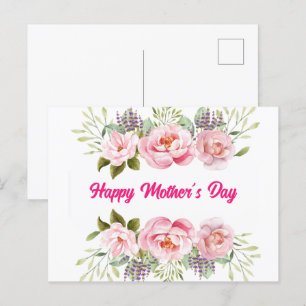 HAPPY MOTHER'S DAY POSTCARD
