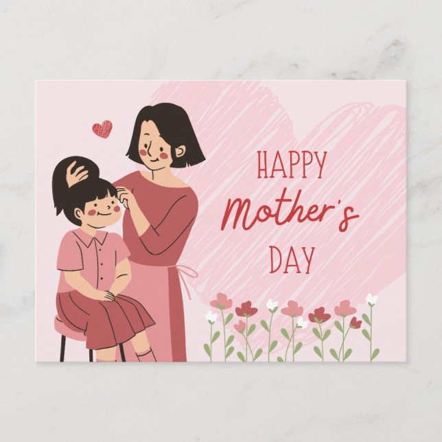 Happy mother's day  postcard (Front)
