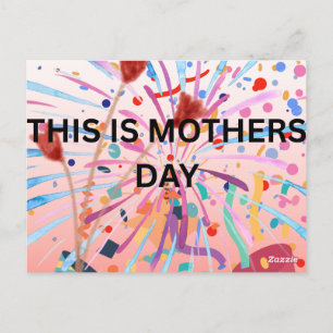 HAPPY MOTHERS DAY  POSTCARD
