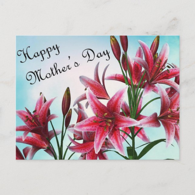 Happy Mother's Day Postcard (Front)