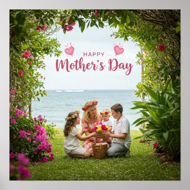 happy  Mother's Day Poster (Front)