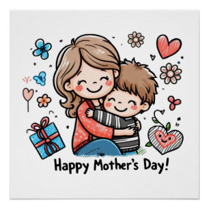 Happy Mother's Day Poster