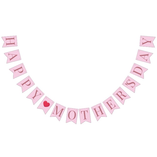Happy Mothers Day Printable Decor Bunting (All)