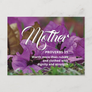 Happy Mother's Day PROVERBS 31 Postcard