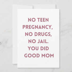 Happy Mother's Day punny card 