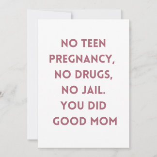 Happy Mother's Day punny card 