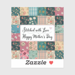 Happy Mother's Day - Retro Cute Quilt Pattern