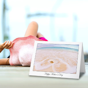 Happy Mother's Day Seashell Beach Card