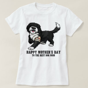 Happy Mother's Day Sheepadoodle Mum Dog T-Shirt