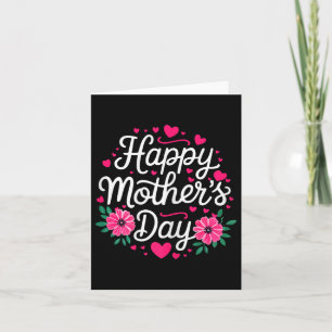 Happy Mothers Day Shirt Women Mum Grandma Mothers  Card