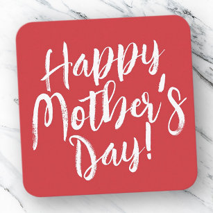 Happy Mother's Day Simple Modern Typography Enclosure Card
