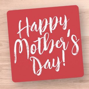 Happy Mother's Day Simple Modern Typography Holiday Card