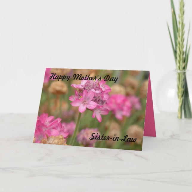 Happy Mother's Day Sister-in-Law Card (Front)