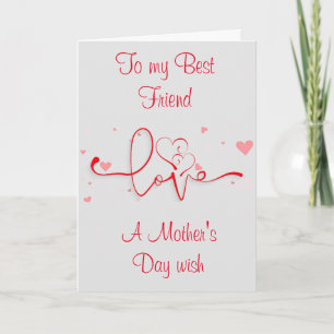 HAPPY MOTHER'S DAY **SISTER** MOTHER'S DAY CARD