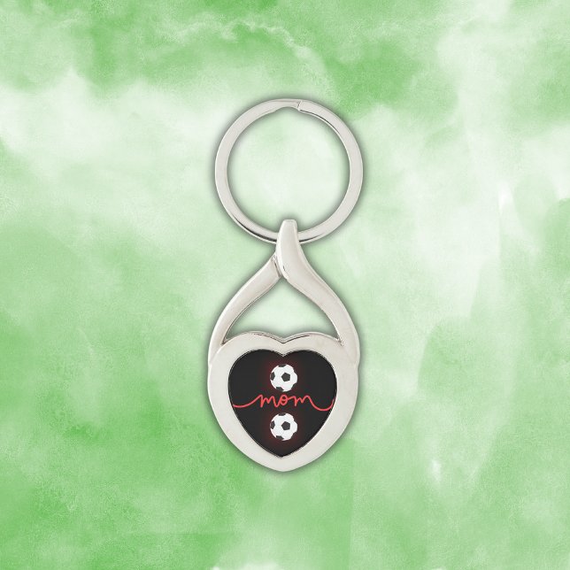 Happy Mother's Day Soccer Mum | Key Ring (Creator Uploaded)