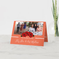 Happy Mothers Day Spanish Roses Custom Photo