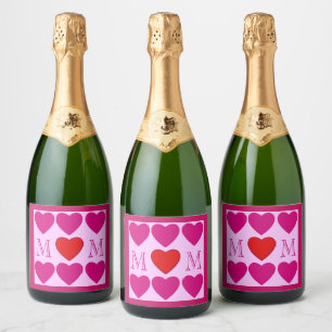 Happy Mother's Day Sparkling Wine Label