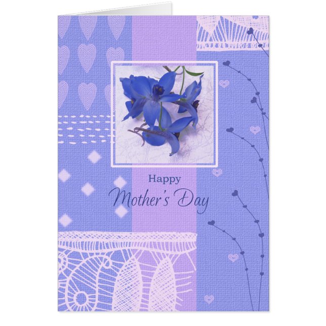 Happy Mother's Day. Spring Flowers Card (Front)
