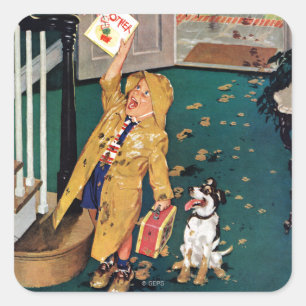 Happy Mother's Day Square Sticker