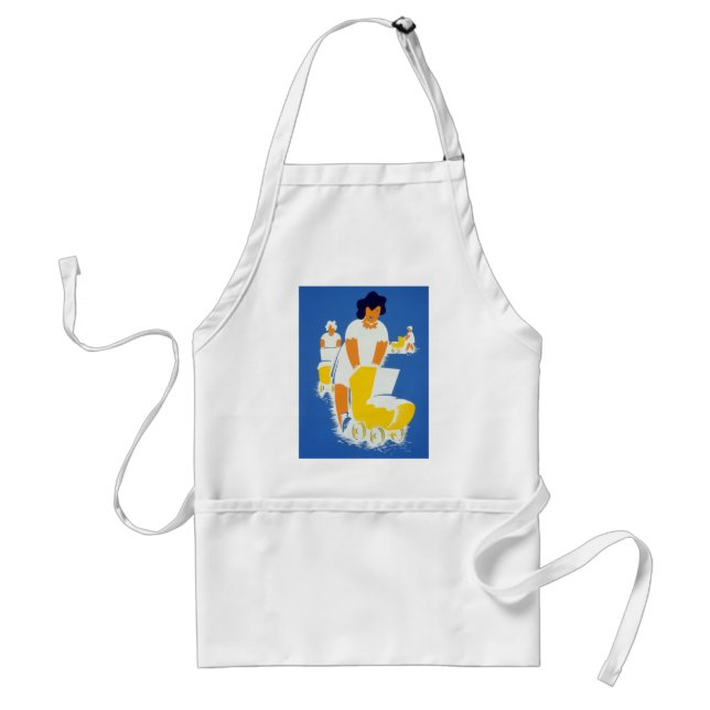 happy mothers day standard apron (Front)