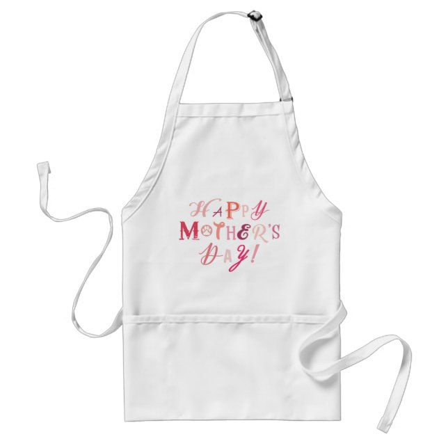 HAPPY MOTHER'S DAY! STANDARD APRON (Front)