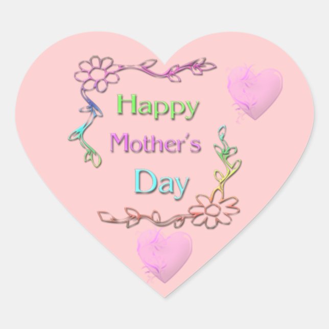 Happy Mother's Day Sticker (Front)