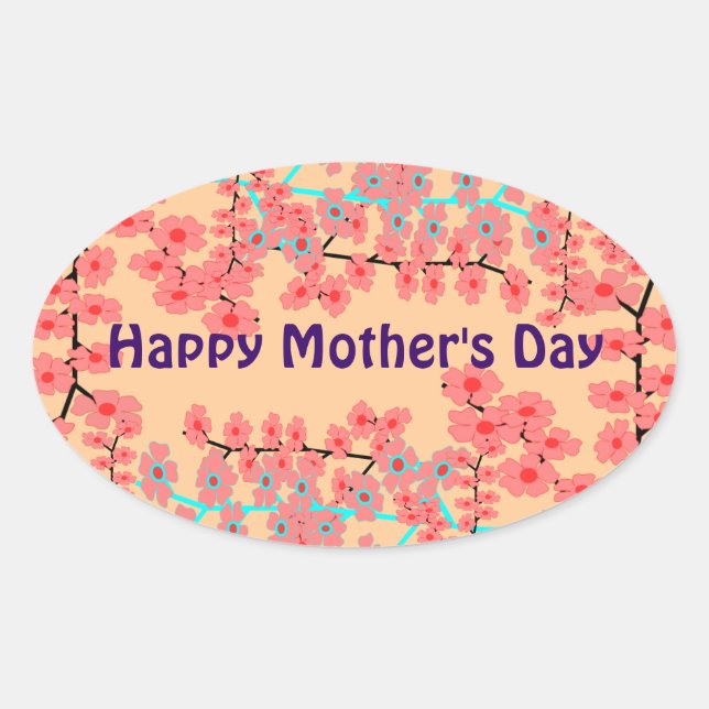 Happy Mother's Day stickers (Front)