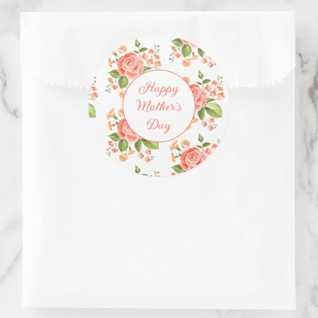 Happy Mother's Day Stickers (Bag)
