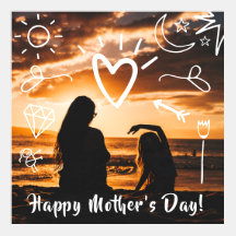 Happy Mother's Day Sunset Instagram Post