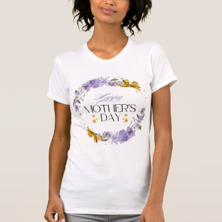 Happy Mother's Day T-Shirt | Cute Floral Mum Shirt